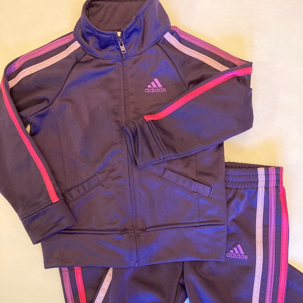 Toddler Girls Adidas Track Suit